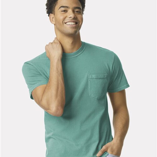 Unisex Garment-Dyed Heavyweight Pocket T-Shirt Thumbnail