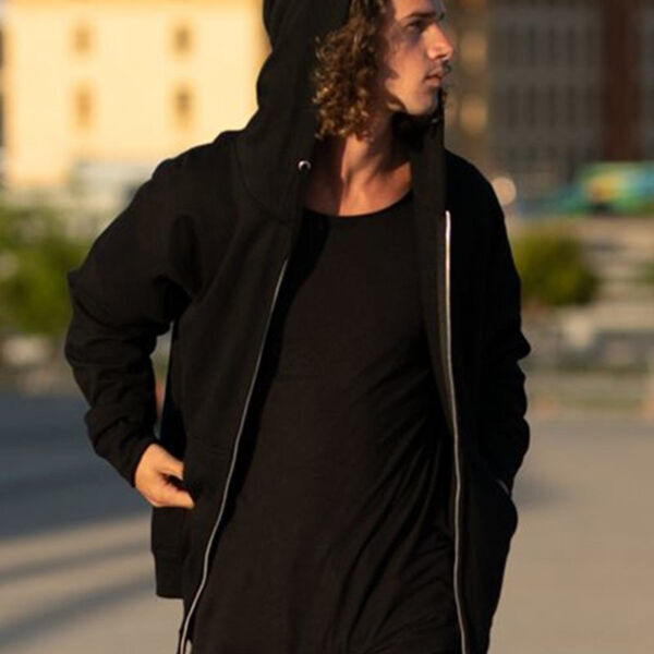 Unisex Midweight Full-Zip Hooded Sweatshirt Thumbnail
